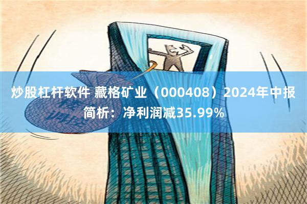 炒股杠杆软件 藏格矿业（000408）2024年中报简析：净利润减35.99%