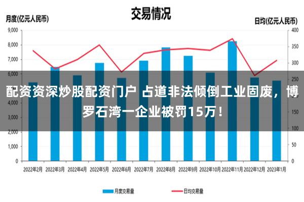 配资资深炒股配资门户 占道非法倾倒工业固废，博罗石湾一企业被罚15万！